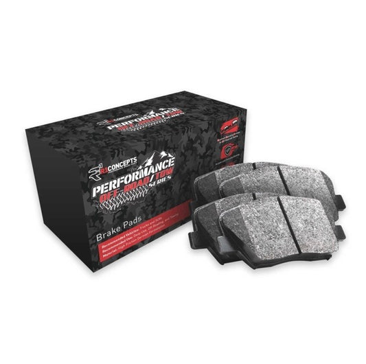 2005-2010 F-350 Performance Off-Road/Tow Rear Pads