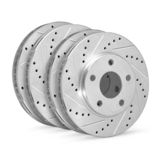 2005-2012 F-250/F-350 Rotors Eline Series Drilled and Slotted