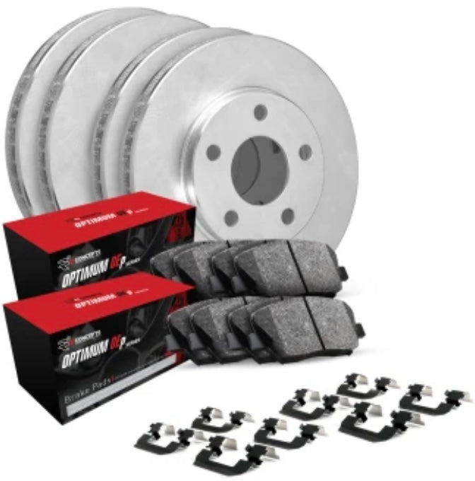 2018-2021 Jeep Grand Cherokee Trackhawk Eline Series Brake Kit OEp Pads